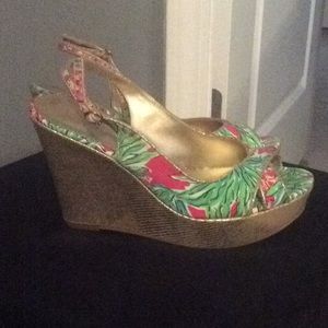 Lilly Pulitzer wedges